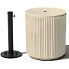 Amazon.com: Veradek Umbrella Side Table - Outdoor Patio Table with ...