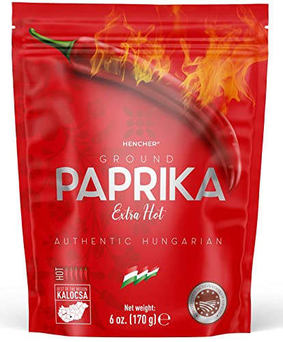 Hencher Extra Hot Hungarian Paprika Powder