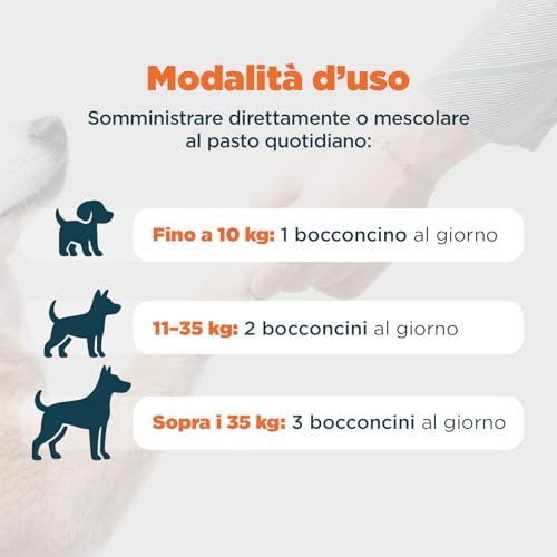 Bauvet Calma & Serenità Per Cani | Integratore Naturale Con Valeriana, Passiflora E Camomilla | Supporto Relax, Sonno Sereno E Benessere Emotivo | 60 Bocconcini Gusto Manzo - 5