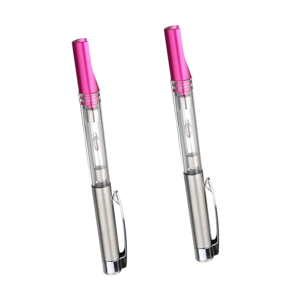 2pcs Auto Ignition Test Pen for Spark Indicator Portable Automotive Coils Tester High Brightness Bulb for Easy Observation for Home Garage and Laboratory Use