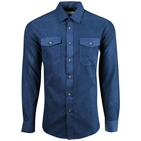 Dominic Stefano Mens Casual Double Collar Dress Long Sleeve Shirt Affordable & Comfortable Easy to Iron Best for Wedding & Evening Party Shirt for Gentle Man Cover