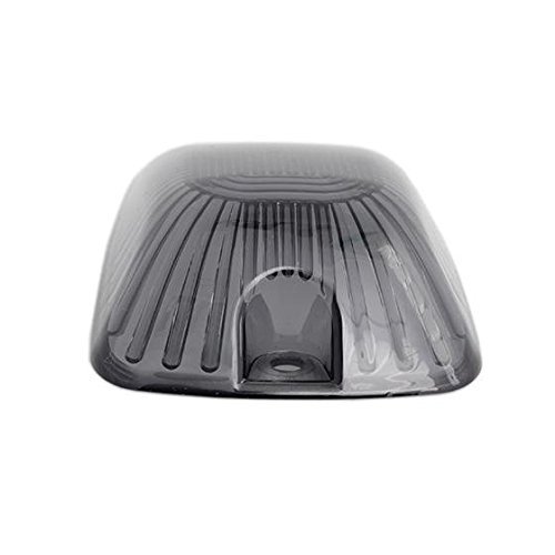 Aeagle 5Pcs Top Roof Light Cab Clearance Marker Cover Lens For 1988-2002 Chevy/Gmc C/K1500/2500/3500/4500/5500/6500/7500 Kodiak Topkick Trucks (Smoke) #TOP3