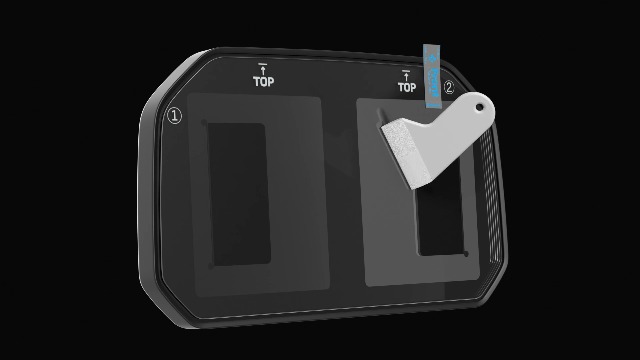 Protecteur D'écran En Verre Hybride Pour BMW R 1250 RT 2021 - Compatible écran TFT 10,25" - Ultra-résistant Et Anti-traces