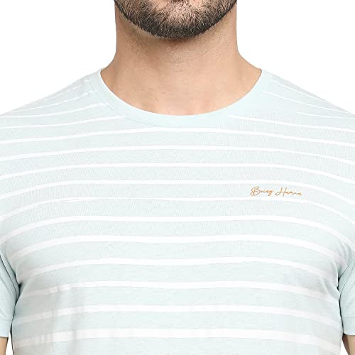 Image of Being Human Grey Regular Fit Men's Short Sleeves T-Shirt Clothing