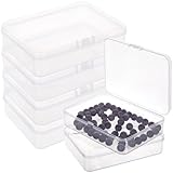 Utilisation polyvalente:Nos boîtes à perles rectangulaires avec couvercle conviennent au rangement de divers petits objets tels que des pilules., perles, Bijoux, produits de beauté, arts des ongles, pièces de jeu ou tout autre petit gadget artisanal