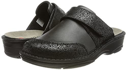 Berkemann Giorgina, Pantofole Donna, Nero e