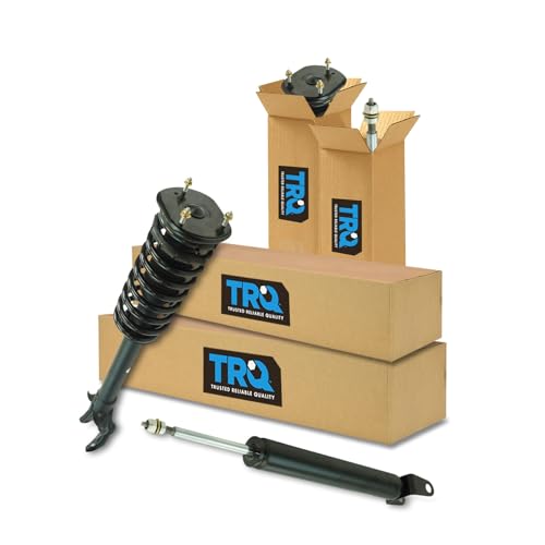 Image of TRQ Front and Rear Complete Strut and Shock Absorber Kit for Dodge Jeep | for 2011-2015 Dodge Durango 2011-2015 Jeep Grand Cherokee 3.6L V6 without Air Suspension without Self Leveling Suspension