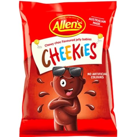 Allen's Cheekies Chocolate Jelly Babies Cover