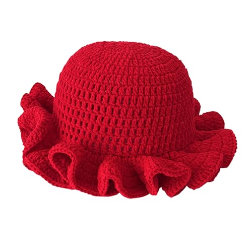 WZXHYS Crochet Bucket Hat Women Trendy Knit Floppy...