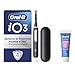 Oral-B Spazzolino Elettrico Ricaricabile iO 3 Nero, 1 Spazzolino Elettrico, 1 Testina Di Ricambio, Custodia Da Viaggio + Dentifricio Oral-B Pro-Expert Sensibilità, Pulizia Denti Efficace