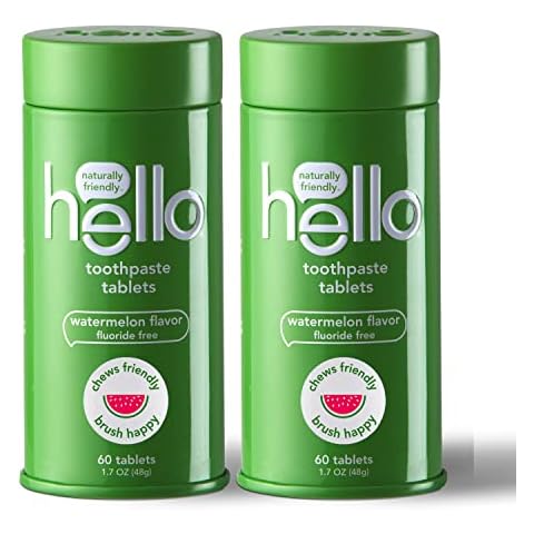 hello Kids Watermelon Toothpaste Tablets Cover