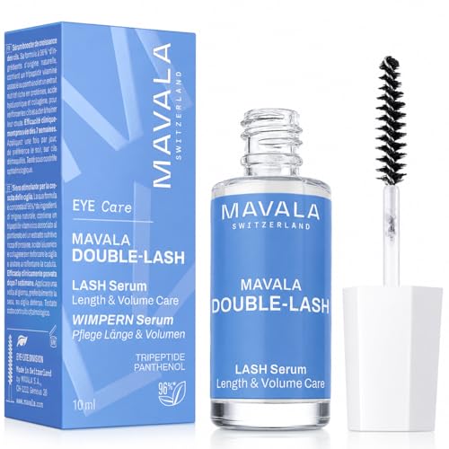 Mavala double lash - tratamento nutritivo para alongar e deixar os cílios mais espessos 10ml