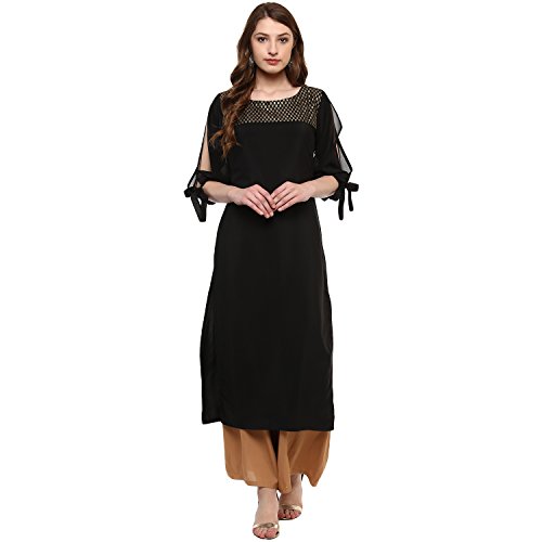 Image of ZIYAA Women's Synthetic Kurta
