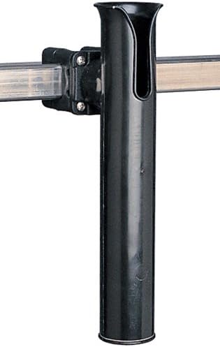 327166-1 Poly Rail Mount Rod Holder White