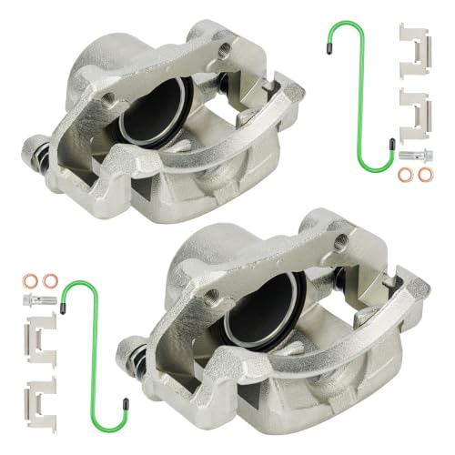 Image of Torchbeam Front Brake Caliper w /Bracket Fit for 1995-1997 Nissan Pickup