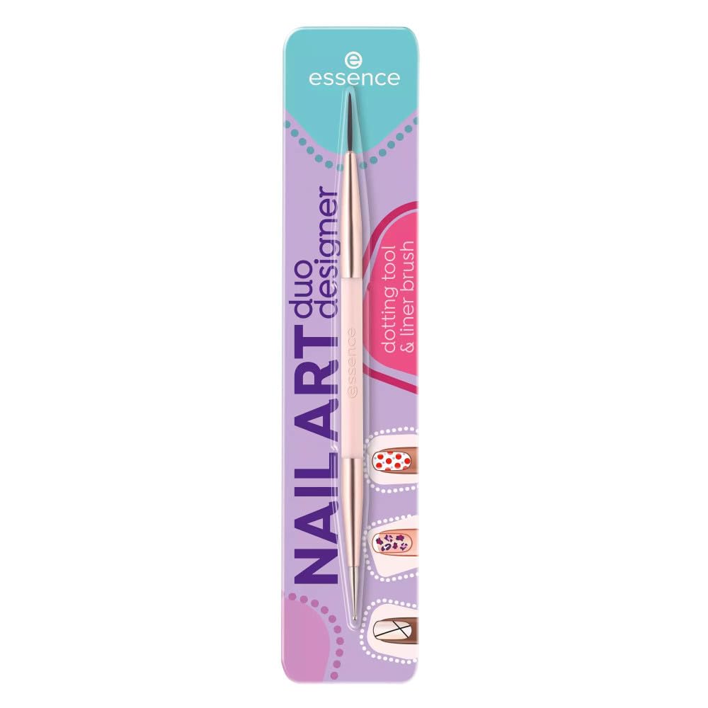 ESSENCE NAIL ART DUO PINCEL & PUNZÓN PARA UÑAS