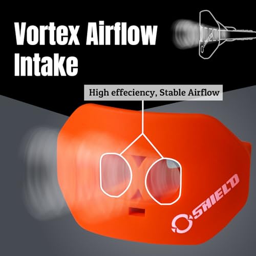 Protector bucal O Shield contra impactos con canales de aire y material suave 2