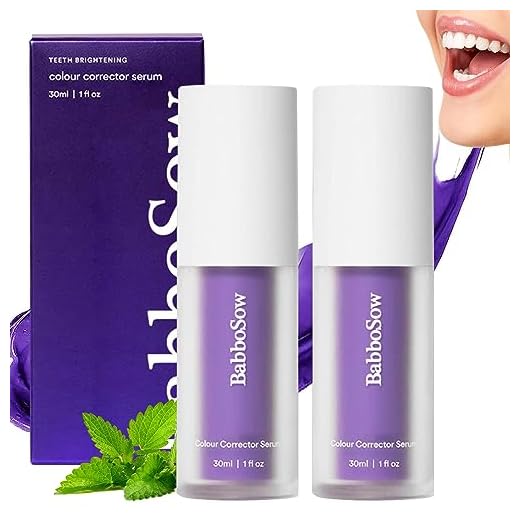 Blanqueador Dientes 2 Pcs Blanqueador Dental Pasta de Dientes Morada Obsessive Smile Blanqueante Pasta Dental Blanqueador Corrector De Color Purple Pasta Dental Blanqueamiento Limpieza de Dientes