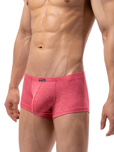 Mens Cotton Stretch Trunks Underwear Soft Performance Breathable Modal Microfiber Boxer Briefs4