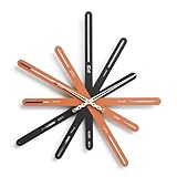 WAOCEO Funkuhr Wand Moderne Uhr Wohnzimmer Wanduhr Einfache Hause Hängen Wand Mode Kreative...