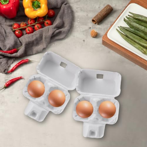 Cartons d'œufs en papier en pâte de cellulose robuste - 4