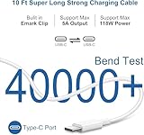 bokilino 96W USB C Charger, for MacBook Pro 16, 15, 14, 13 inch 2024, 2023, 2022, 2021, M3 M2 M1, for MacBook Air, Compatible with all USB-C laptop, iPad, Equipped with 6.6ft 5A cable. - Image 6