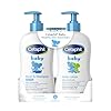 Cetaphil Baby Wash & Shampoo Plus Body Lotion, Healthy Skin Essentials, Head to Toe Hydration for up to 24 Hours, for Delicate, Sensitive Skin, 2-Pack,White