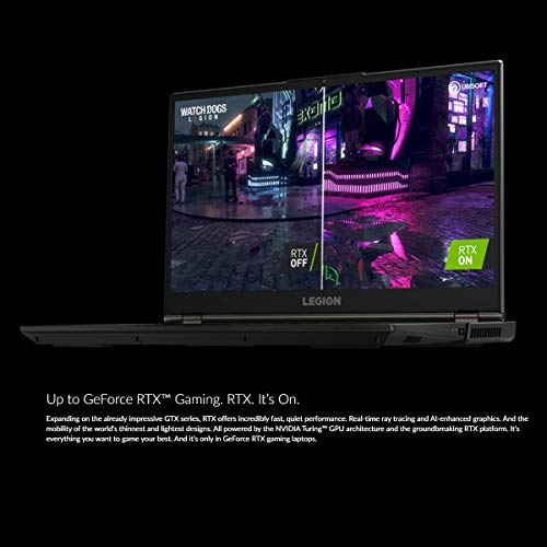 Image of Lenovo Legion 5 Gaming Laptop, 15.6 inch FHD 120Hz IPS Display, i7-10750H, GTX 1660Ti, 64GB RAM, 1TB SSD, Backlit Keyboard, Webcam, VR Ready, WiFi + Bluetooth, Win 10 Home, Black