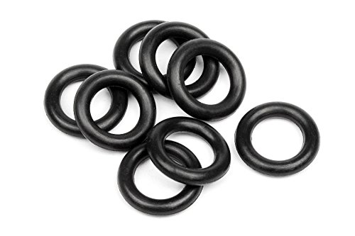 HPI Racing 6811 O-Ring, 6x9.5x2mm, Black (8)