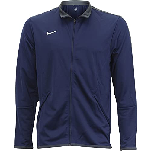 Nike mens epic jacket team navy/team anthracite/white size xl