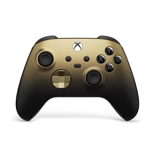 Xbox Manette sans Fil - Edition Spéciale Gold Shadow Series X, Series S, One, Windows 10 & 11, Android et iOS
