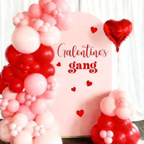 JarThenaAMCS Galentines Gang Sign for Backdrop Wall Stickers Happ...