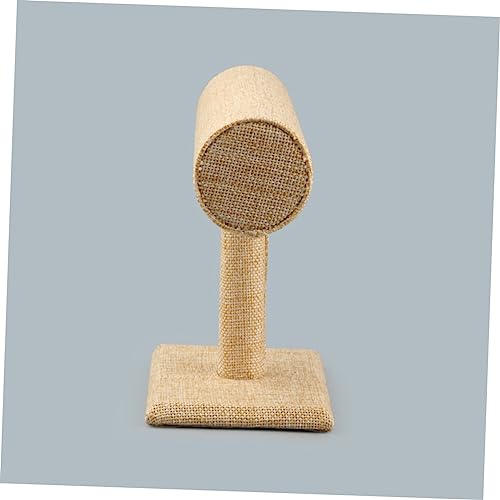 LABRIMP Jute Bracelet Display Stand 6X6X3.3 Inches Single Layer Jewelry Organizer Watch Holder Scratch Resistant for Home and Retail - Image 2