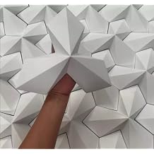 3d Decorative Plaster Panel Making Mould Star Design, Interior and Exterior Decoration, Construction - Moldes y Moldes