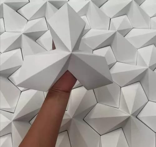 3d Decorative Plaster Panel Making Mould Star Design, Interior and Exterior Decoration, Construction - Moldes y Moldes