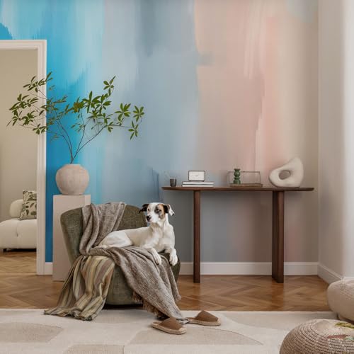 Pose murale facile pour papier peint abstraction colorée 416x254 - 3
