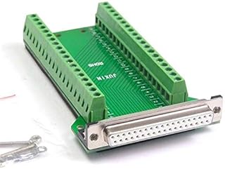 Davitu Electrical Equipments Supplies - DB37 Female Male Connector Jack D-SUB 37 Pin Port Terminal Breakout 2 Row No Solder Adapter Terminal for DB Cable DB37 Connector - (Color: F)