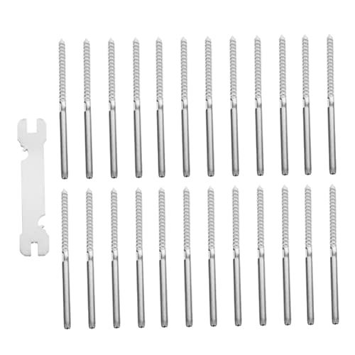 Kit de vis à sertir en acier inoxydable Mipcase pour câble