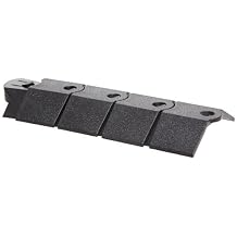 UltraTech 1803 Ultra-Sidewinder Cable Protection System, 1 Extension, 12 Length x 3 Width x 3/4 Height, Black, Small