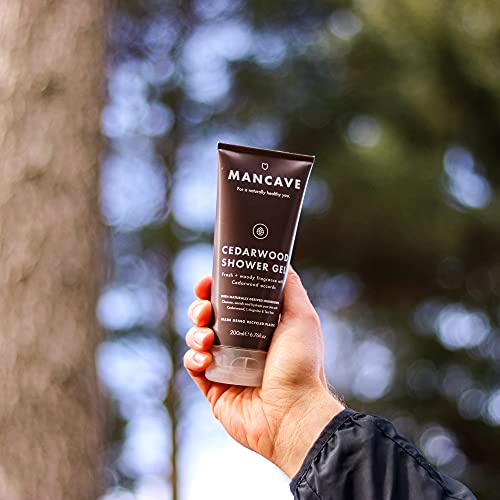 ManCave Shower Set - 200ml Lemon and oak, cedarwood and sea salt - Image 8