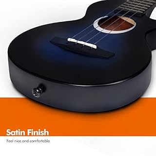 Enya Ukulélé Ténor Ensemble Débutant – Enfants Adultes 26 Pouces Bleu Ukulélé Acoustique en Acajou Massif Sac Taimane… - Les Beatles, Paul McCartney, John Lennon, RIngo Starr, George Harrison Enya Ukulélé Ténor Ensemble Débutant - Enfants Adultes 26 Pouces Bleu Ukulélé Acoustique en Acajou Massif Sac Taimane… – Image 7