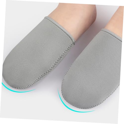 ORFOFE Neopreno Calentador de Dedos para Invierno Separador de Dedos para Zapatillas Protector de Talón para Hombre Funda Térmica para Ciclismo miniatura 4