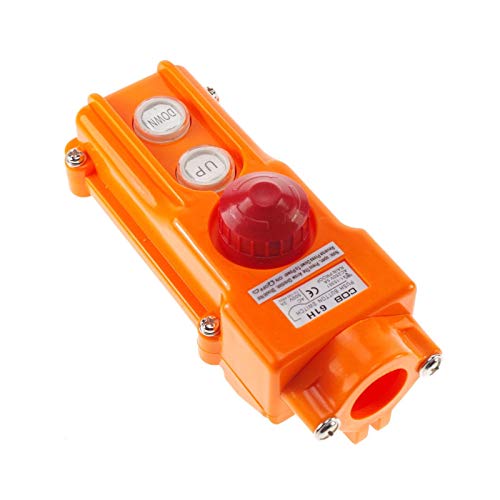 Interrupteur d'urgence pour grue station de commande pendante bouton poussoir haut bas ABS