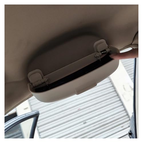 Support lunettes Land Rover beige anti-choc pour plafond