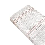 Weiche Kühlmatte für Babybett, 6-lagig, atmungsaktive Baumwolle, Bettwäsche, Kinderbett, Matratzenauflage, leicht, maschinenwaschbar, atmungsaktiv, Kinderwagen, Kühlkissen