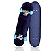 HYKCSS Patineta para Principiantes Rueda Luminosa Arce Canadiense Doble Cubierta De Patada Concave Cruiser Patineta Acrobática Patineta Completa 31"X 8" Patineta Estándar De Arce De 7 Capas