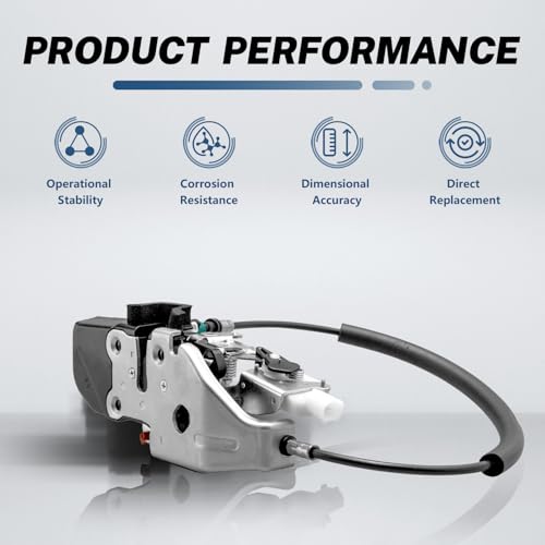 Image of KELOKE Door Latch Lock Actuator Compatible with Dodge Vehicles - Challenger 2011 2012 2013 2014, Coupe, Front Left Driver Side, Replace# 931-749 68064402AF
