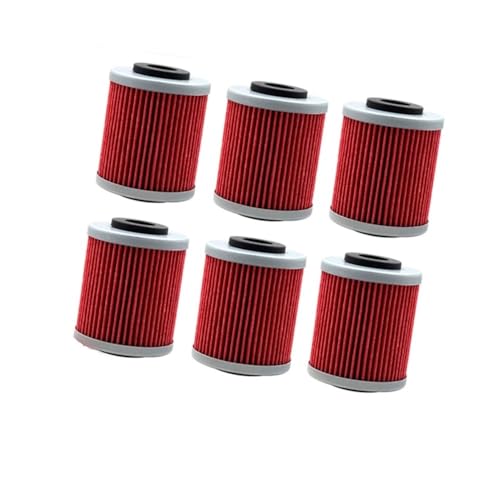 Filtre à huile moto 690 Duke et 701 Enduro lot de 6 pièces pour vidange