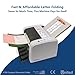 United Office Products F100 Automatic Paper Folding Machine, 200-Sheet Capacity, Folds Letter and Legal Size Paper, High-Speed Letter Folding Machine for Offices, Schools and Churches
