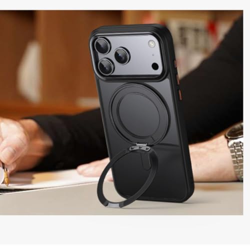 Coque antichoc iPhone 17 Pro Max étui magnétique mat avec support de table